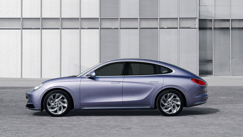 Die vier Türen des Ora 07 kommen rahmenlos daher. (Bild: GWM)