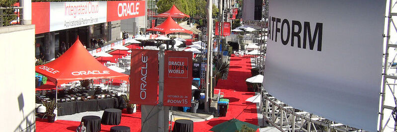 Die diesjährige Oracle Workd fand vom 25. bis zum 29. Oktober  in San Franzisko statt. Bei 60.000 Besuchern färbt sich die Innenstadt in Oracle-Rot. 