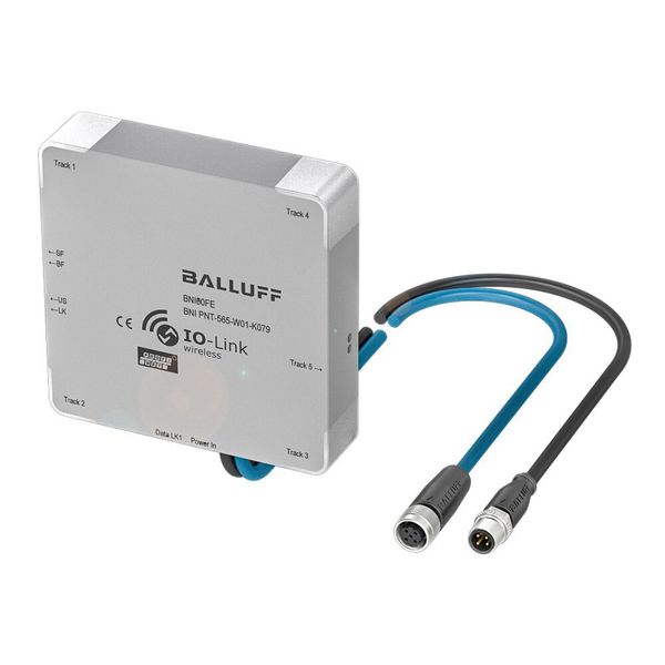 Über den IO-Link-Master werden die intelligenten Sensoren und Aktoren mit der Steuerung verbunden. (Balluff)