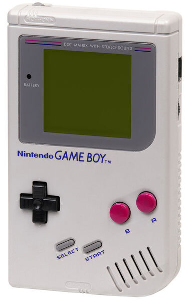 Der Beginn des mobilen Zeitalters und wenn man so will der gedankliche Vorgänger zum Smartphone: Der erste Game Boy, spielbar mit Einsteck-Kasetten. (gemeinfrei / Commons Wikipedia)