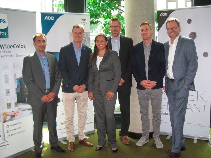Das Team vor Ort: (v. l.) Andreas Roth, Thomas Schade, Kristin Müller, Lars Michelsen, Stefan Sommer und Lutz Hardge (Vogel IT-Medien GmbH)