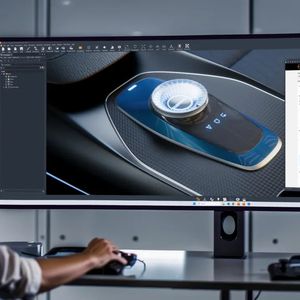 Imagio ist die digitale Plattform von Covestro, mit der Kunden Materialien digital ohne physische Prototypen erleben können. Sie umfasst drei Module: Portfolio Search für die Navigation durch optische Materialien, CGI & Rendering für realistische Visualisierungen und Optical Simulations für technische Optimierung. Die Plattform bietet 24/7-Zugriff auf tausende digitale Muster, ermöglicht schnellere Iterationen, nachhaltiges Prototyping und nahtlose Teamzusammenarbeit. (Bild:  Covestro)