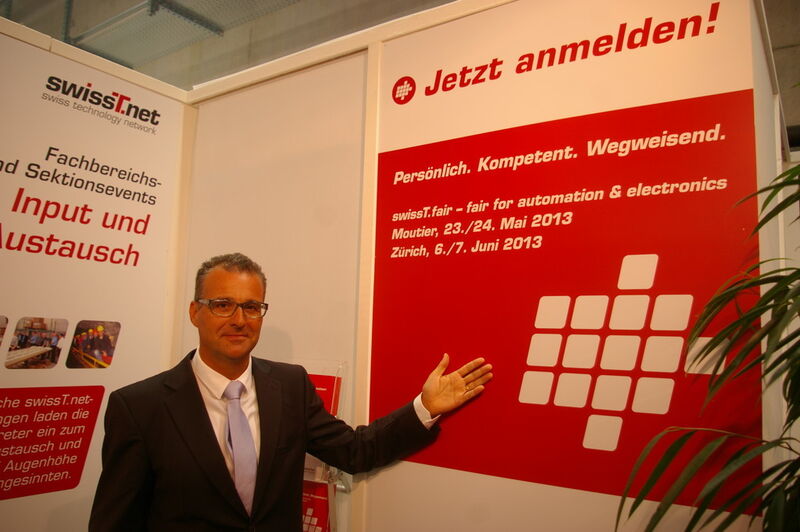 Eric Brütsch responsable du comité des expositions au sein de SwissT.net. (Image: MSM)