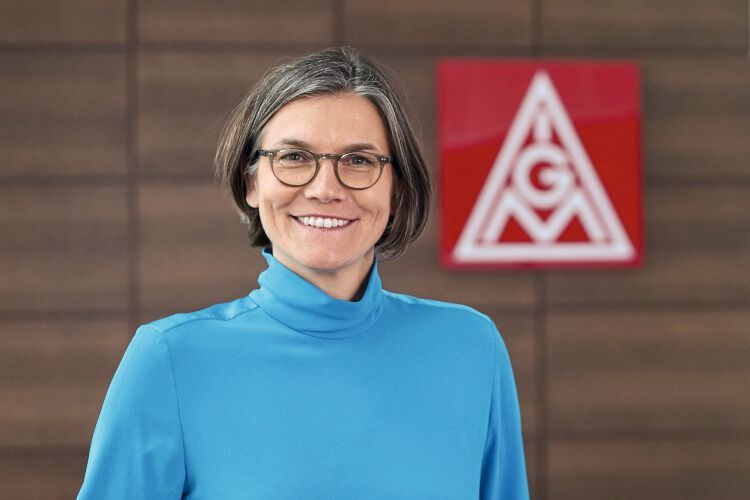 Christiane Benner von der IG Metall appelliert an die Betriebe, die Fachkräfte der Zukunft zu fördern.