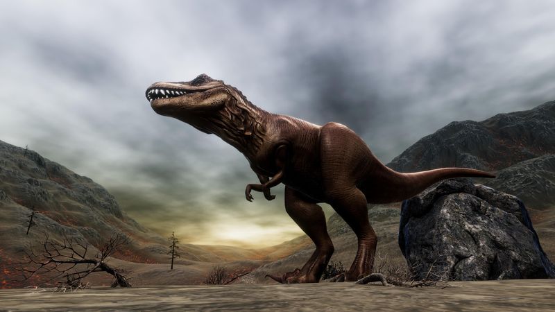 Vor rund 66 Millionen Jahren führte ein gewaltiger Asteroideneinschlag auf der Halbinsel Yucatán zu einer globalen Katastrophe, in deren Folge die Dinosaurier und viele weitere Arten ausstarben. (Symbolbild)(Bild:  © Sasa Kadrijevic – stock.adobe.com)
