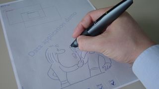 Mit dem digitalen Stift wird die Zeichnung erstellt. (Archiv: Vogel Business Media)