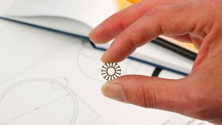 Chemical etching can achieve a minimum standard feature size of 0.1 mm. (Precision Micro)