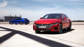 Neben der Limousine gibt es vom VW Arteon künftig auch einen Shooting Brake. (Bild: Volkswagen)