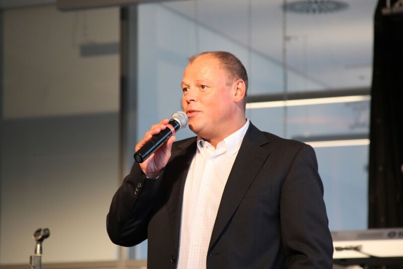 Devil-CEO Karsten Hartmann begrüßte die Gäste mit einer Keynote. (Archiv: Vogel Business Media)