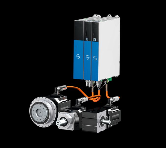 Stöber lieferte ein komplettes System aus Synchron-Servogetriebemotor, Kabel und passendem Antriebsregler.  (Bild: Stöber Antriebstechnik GmbH + Co. KG )