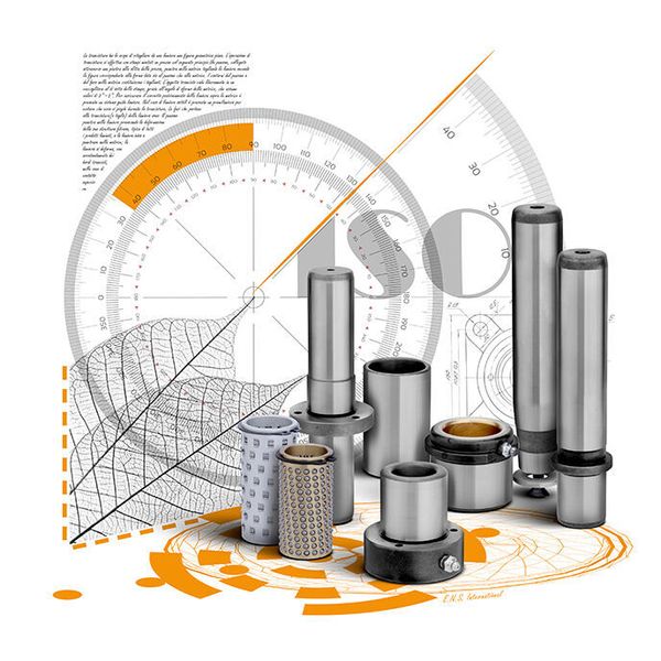 The ISO series includes pillars, bushes, ball cages (ball or roller) and accessories exclusively for punching dies built according to the ISO standard. (ENS International)