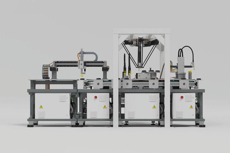 Weiss zeigt auf der Automatica wie sich aus Lineartransfersystemen, Delta-Robotern, Pick-&-Place-Einheiten und Linearachsen funktionsfähige Subsysteme bauen lassen.  (Bild: Weiss GmbH)