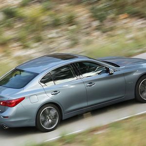 Ab 34.350 Euro gibt es den Q50, inklusive Klimaautomatik und Radio sowie Bluetooth-Freisprechanlage, Rückfahrkamera und schlüsselfreiem Startsystem.(Foto: Infiniti)