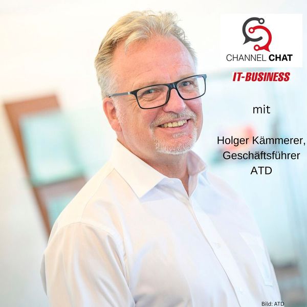 Ein Klick auf den Link öffnet den Artikel. Holger Kämmerer, Geschäftsführer ATD  im Channel Chat der IT-BUSINESS.  (Bild: ATD/Vogel IT-Medien)