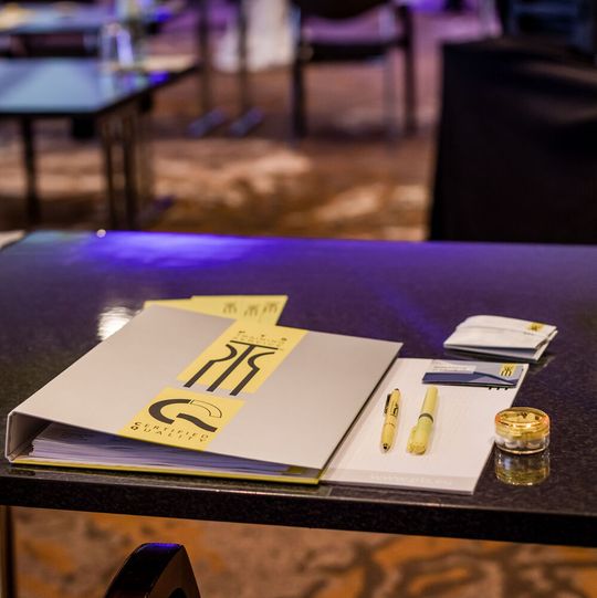 Gleich geht es los: Die GMP-Konferenz von Veranstalter PTS Schnettler(Bild:  PTS Schnettler)