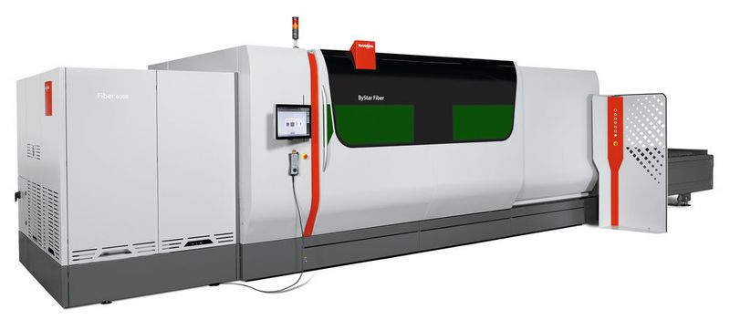 «ByStar Fiber»: der neue High-End-Faserlaser von Bystronic. (Bild: Bystronic)