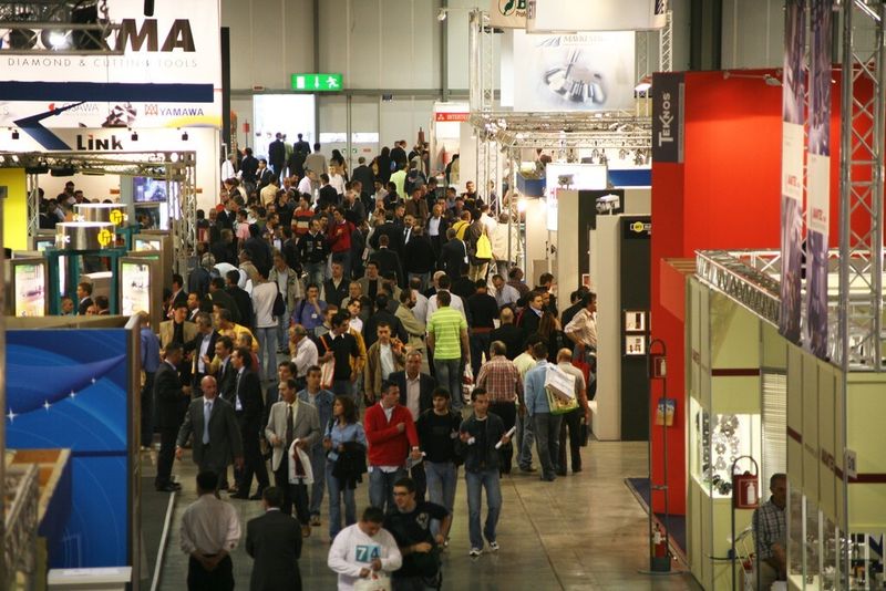 Bild von 2009: Auf der Fachmesse waren vor sechs Jahren insgesamt 124.660 Fachbesucher gekommen. (Bild: Ucimu)
