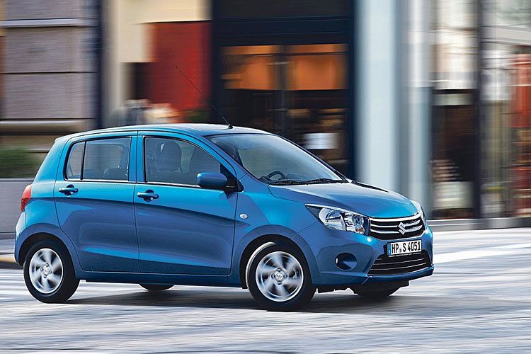 Der Suzuki Celerio startet bei 9.690 Euro. Die Marketingleute peilen damit eine Zielgruppe von Menschen über 50 an.  (Foto: Suzuki)