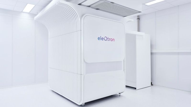 Der erste Eleqtron-Quantencomputer. (Bild:  Sichtplan)
