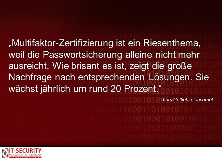 Lars Gotlieb, Censornet, zur IT-Security Conference 2016. #itseccon (AMATHIEU - Fotolia.com)