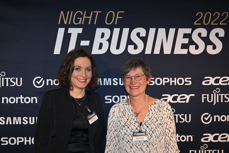 Judith Öchsner (l., dexxIT) und Monika Becker (proFoto) (Bild: Hannes Magerstädt)