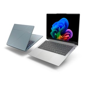 Für knappere Budgets kommt eine neue Versionen des Swift Go 14 AI mit Intels Panther-Lake-Prozessoren. Das Alu-Notebook ist ebenfalls mit 3K-OLED-Panel lieferbar.(Bild:  Acer)