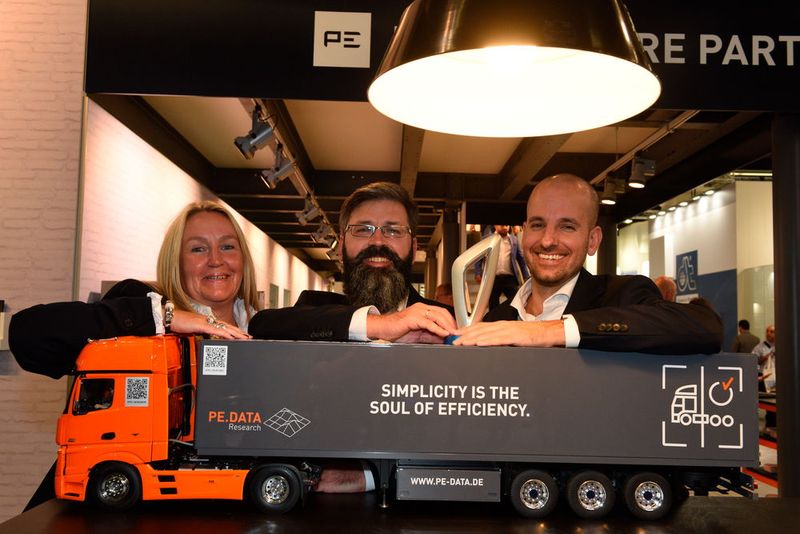 PE Automotive gewann mit PE Data den Preis in der Kategorie „Dealer & Workshop Management“. (Bild: Oliver Mack)