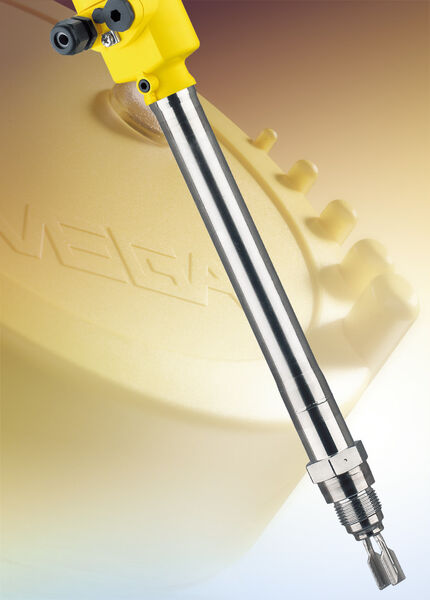 Der Vegaswing 66 verträgt problemlos Betriebstemperaturen von –196 bis 450 °C und Betriebsdrücke bis 160 bar. (Bild: Vega)