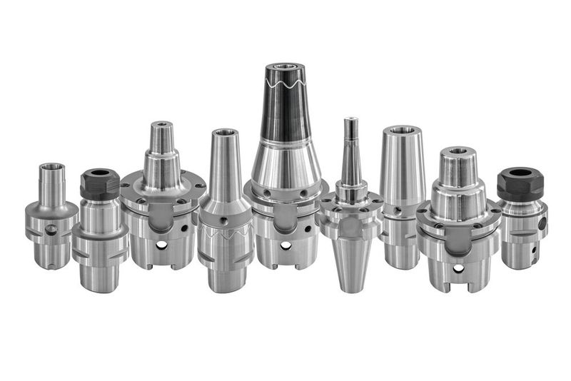 Auf der AMB 2024 zeigt Haimer eine Vielzahl an Neuheiten im Bereich der Werkzeugspanntechnik: vom «Micro Collet Chuck» über das «High Performance Chuck» zur «Hybrid Chuck Technologie». Als maschinenseitige Schnittstellen sind «Polygonschaftkegel PSC» in den Grössen 32 bis 63 neu im Programm. (Bild: Haimer)