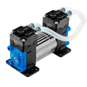 Die neue Mikro-Gaspumpe NMP 820 ist laut KNF ideal für Anwendungen geeignet, bei denen es auf geringe Geräusch- und Vibrationsentwicklung ankommt. (Bild:  KNF)