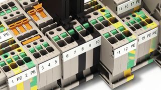 Vorkonfektionierte Klemmleiste mit Snap In, der Anschlusstechnologie der Zukunft. (Bild: Weidmüller)