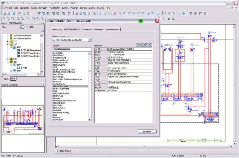 Rieter erstellt seine Dokumentation in bis zu 15 Sprachen,  ... die Übersetzungen sind zentral gespeichert. Der Anwender wählt einfach die gewünschte Sprache aus, die das System dann automatisch generiert. (Archiv: Vogel Business Media)