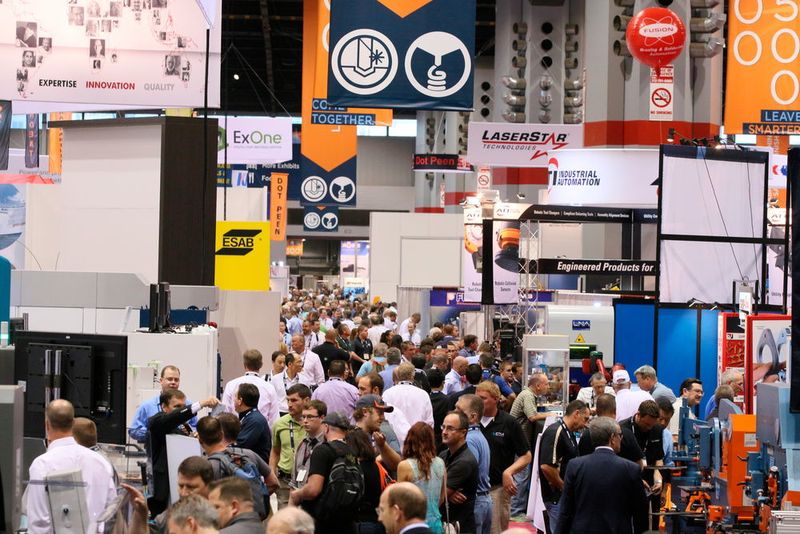 Interessenten aus der Fertigungsindustrie kommen alle zwei Jahre bei der IMTS in Chicago zusammen. (Bild: IMTS)