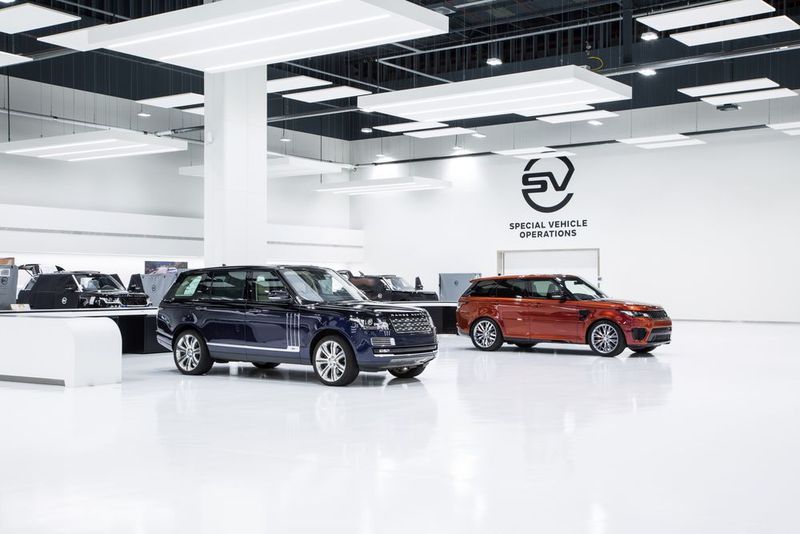 Jaguar Land Rovers Haustuner SVO kümmert sich um besonders Kundenwünsche. (Jaguar Land Rover)
