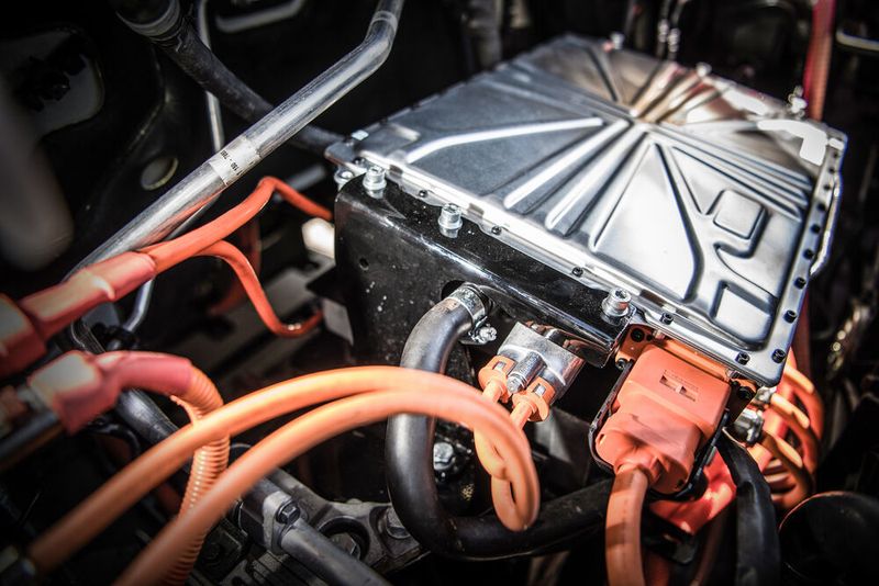 Die Komponenten des Elektroantriebs wandern dorthin, wo vorher der Verbrennungsmotor seinen Platz hatte. (I SEE/Andreas Arnold)