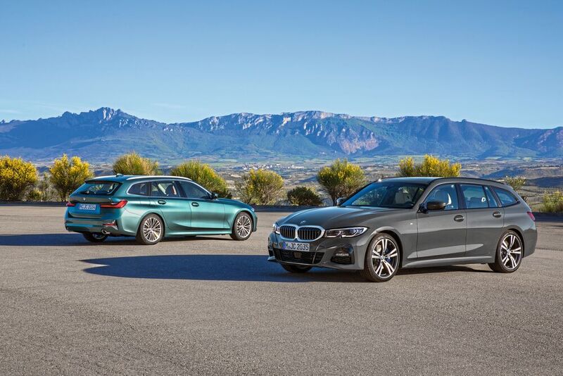 BMW legt beim 3er nach und bringt die neue Version als Touring. (BMW)