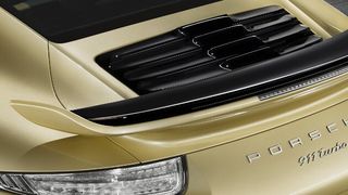 Das neue Aerokit soll den Abtrieb bei hohen Geschwindigkeiten erhöhen. (Foto: Porsche)