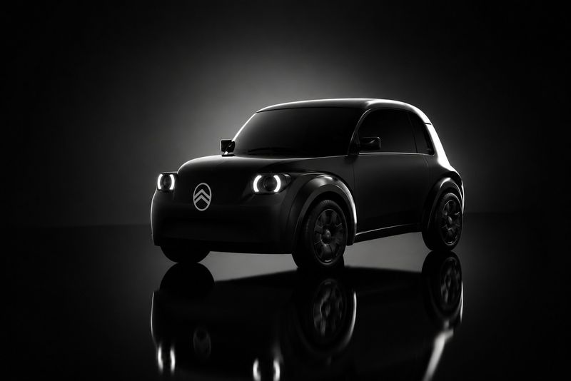 This is what Citroën's 2CV concept car might look like.(Image: Stellantis / KI-generiert)