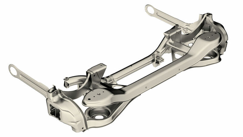 Bei Fahrzeugkomponenten muss der Stahl nicht nur fest sein, um mit dünneren Blechen Gewicht zu sparen, sondern auch gut umformbar. (Bild: Tata Steel)