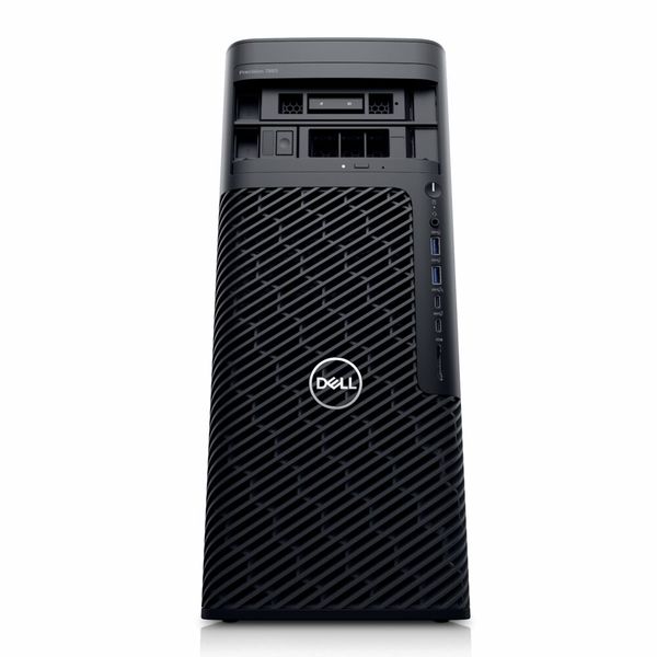 Mit dem Precision 7865 Tower stellt Dell Technologies eine Workstation mit AMD-Prozessor vor. Sie ist für den Einsatz in anspruchsvollen Anwendungsszenarien prädestiniert und mit besonderen Sicherheits-Features ausgestattet. (Bild: Dell)