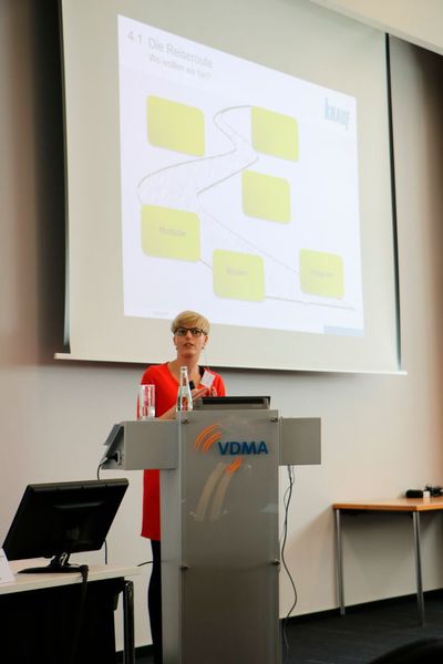 Das Familienunternehmen Knauf ist weltweit tätig und wollte die eigenen Systeme harmonisieren. Welche Hürden dabei zu nehmen waren, erklärte Kristina Lehnert. (Robert Horn)