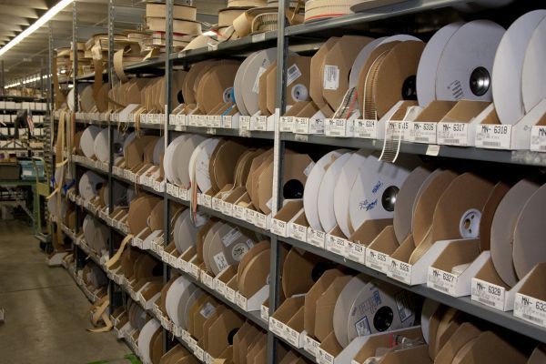 Digi-Key: Rollenware im Zentrallager in Thief River Falls (Bild: Digi-Key)