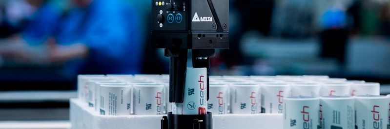 Roboter werden feinfühliger, schneller und breiter einsetzbar.(Bild:  Delta Electronics)