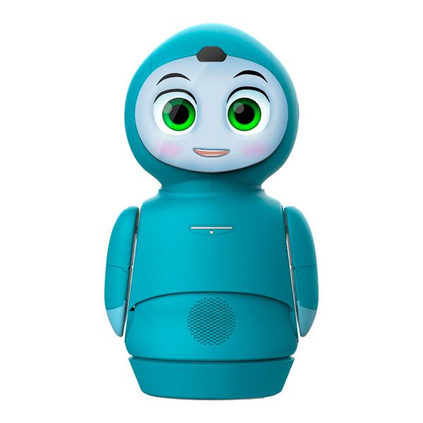 Moxie ist ein Roboterbegleiter, der Kindern hilft, soziale und emotionale Intelligenzfähigkeiten durch spielerisches Lernen aufzubauen. Moxie wurde von einem Expertenteam für kindliche Entwicklung, Technik, Technologie und Spieldesign entwickelt und verwendet maschinelle Lerntechnologie, die es ihm ermöglicht, natürliche Gespräche, Augenkontakt, Gesichtsausdrücke und andere Verhaltensweisen wahrzunehmen und darauf zu reagieren sowie Personen, Orte, und Dinge. (Bild: German Design Award/Embodied, Inc.)