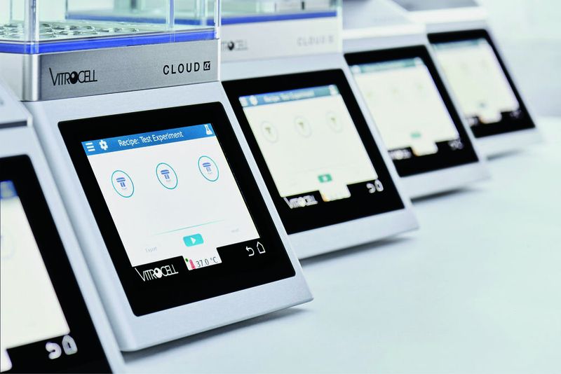 The Vitrocell Cloud Alpha series: Possible fields of application are virus research, screening of inhaled drugs and toxicity testing of inhaled substances such as chemicals or nanoparticles. (Vitrocell Systems)