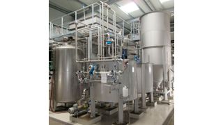 Effiziente Filtertechnik zur Prozesswasser-Aufbereitung aus der Weizenstärkeherstellung bei Crespel & Deiters in Ibbenbüren
 (Leiblein)