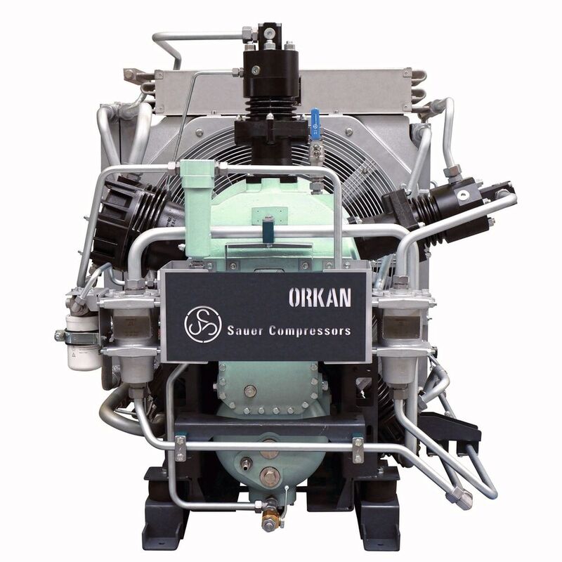 Die neuen Hochdruckkompressoren der Baureihe Sauer Orkan eignen sich für die Verdichtung vieler Gase und unterschiedlichste Anwendungen.