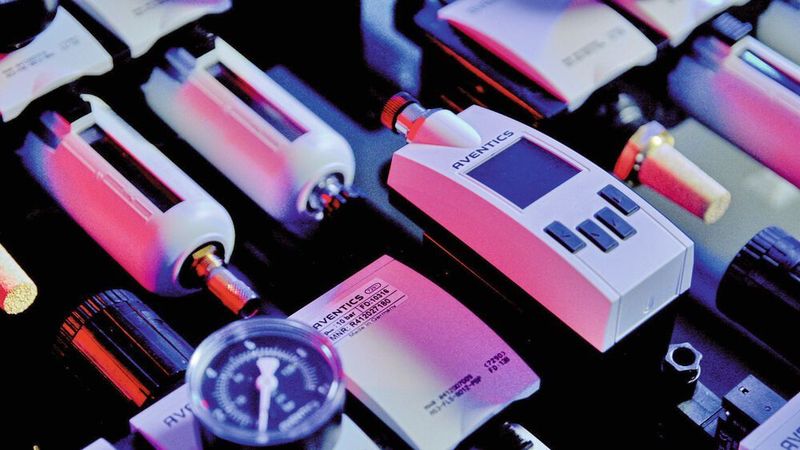 Das Kernstück des Konzepts von Colgate für die Druckluftüberwachung bildet der intelligente Durchflusssensor Aventics AF2 von Emerson. (Emerson)