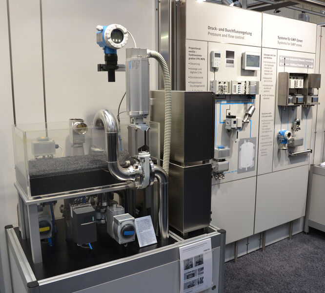 Festo also displays classical automation produvs like this control and process visualisation unit.
 (Picture: PROCESS)