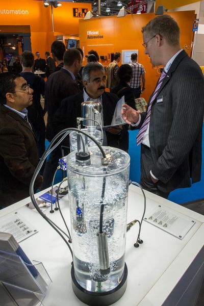 Rückblick: Impressionen von der Automatica 2012. (Bild: Messe München)